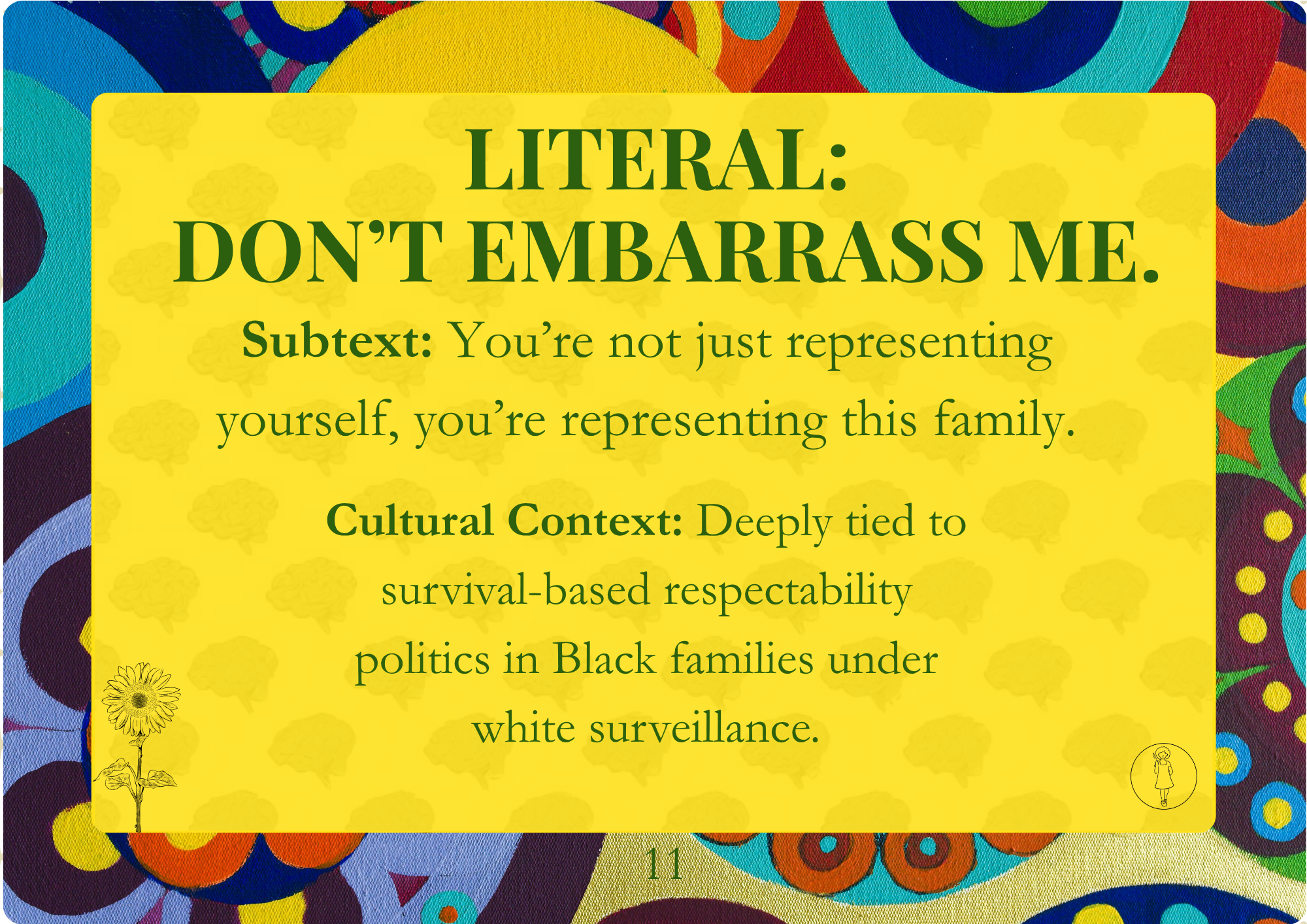 Subtext Theory Cards For Neurodivergent People