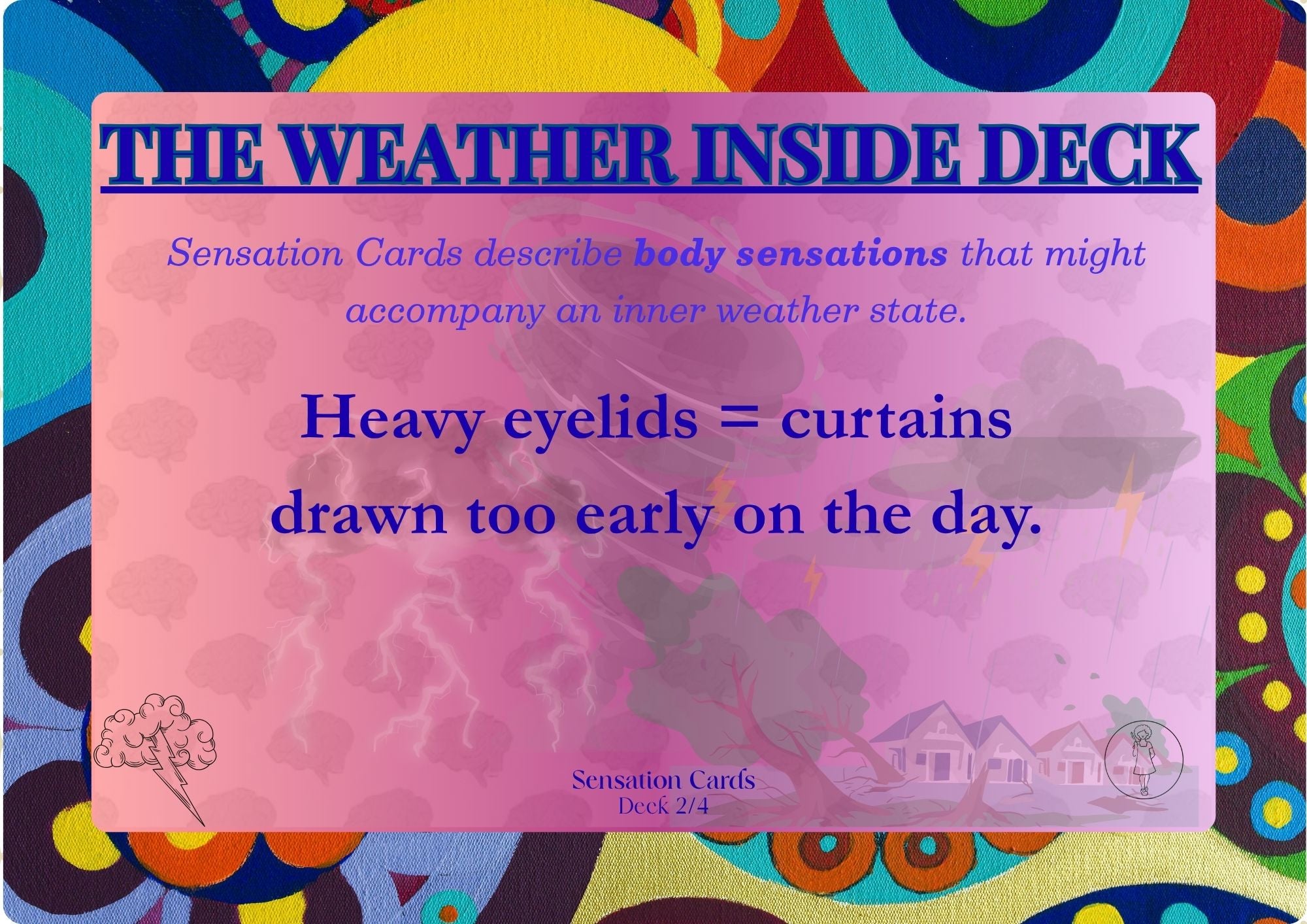 Weather Inside Poetic Interoception Cards(DIGITAL DOWNLOAD)