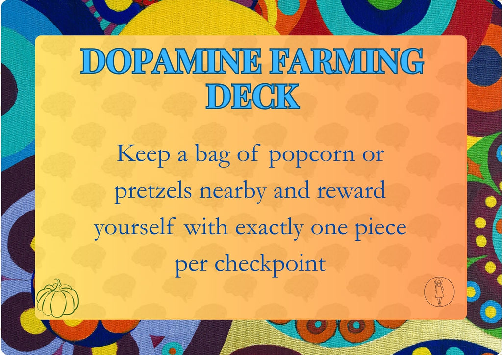 DOPAMINE FARMING CARD DECK:PRACTICAL PACK (DIGITAL DOWNLOAD!)