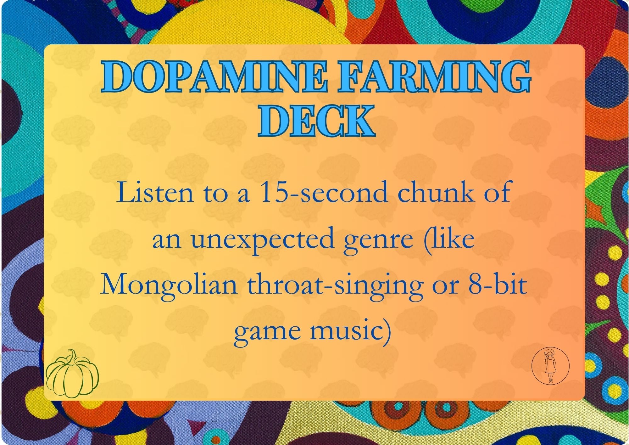 DOPAMINE FARMING CARD DECK:PRACTICAL PACK (DIGITAL DOWNLOAD!)